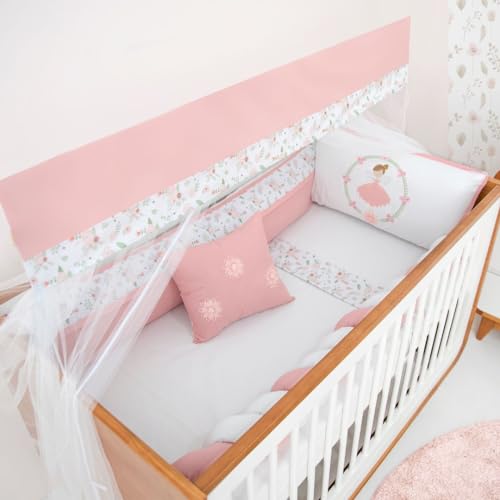 Enxoval Afeto Bailarina Delicada 100% Algodão Menina Menino Baby Berço Bebê Decoração Moderno Quarti