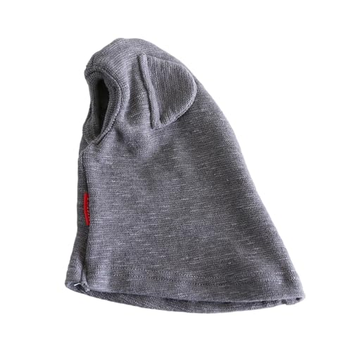 Generisch 2026 Calmante para gatos contra la ansiedad, gorro de gato suave repelente al pelo con cuello ajustable para el cuidado del pelo Estrés de viaje (B, 36 cm)