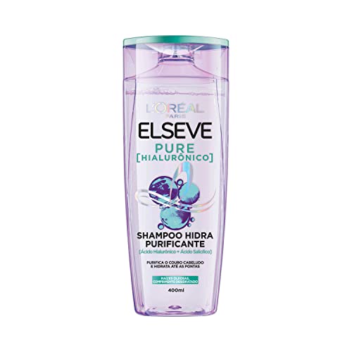 ELSÉVE Shampoo L'Oréal Paris Elseve Pure Hialurônico 400Ml