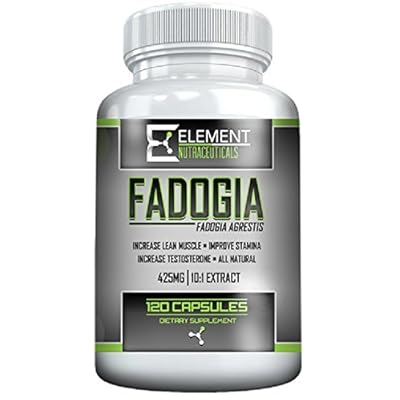 Fadogia Agrestis - 425 Per Serving - 120 Servings - 10:1 Extract - by Element Nutraceuticals