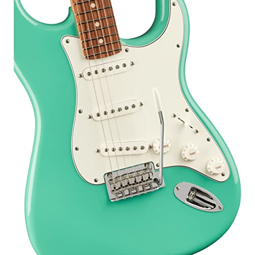 Fender Player Stratocaster PF Sea Foam Green – Guitare Électrique - Les Beatles, Paul McCartney, John Lennon, RIngo Starr, George Harrison Fender Player Stratocaster PF Sea Foam Green - Guitare Électrique – Image 5