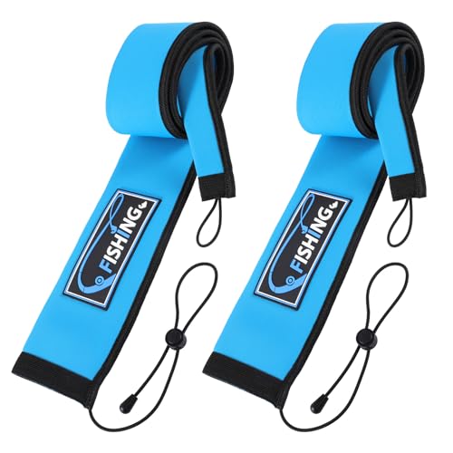 KPEPIX 2Pcs Neoprene Fishing Rod Sleeves