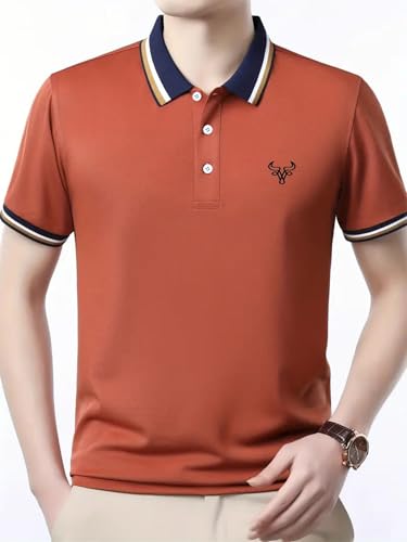 Image of Lymio Polo T Shirt for Men || T Shirt for Man || Collar T Shirt Style Men (Packs Also Available) (Polo-81-84)