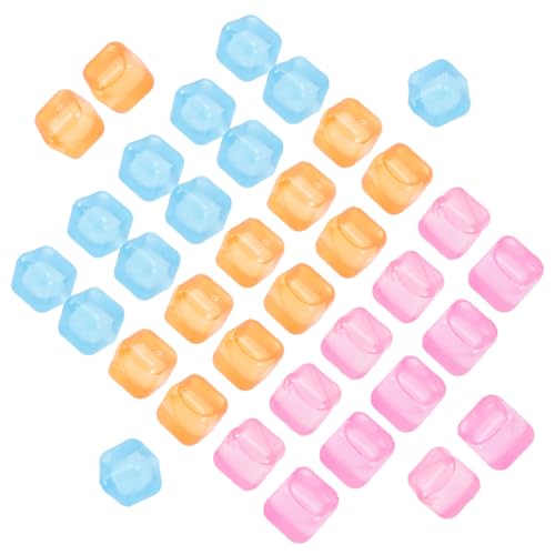CONGARTENO 54個入り 再利用可能な 人工アイスキューブ 断熱バッグ用 冷却保冷剤 ランチバッグや 洗えて繰り返し使える 保冷氷塊