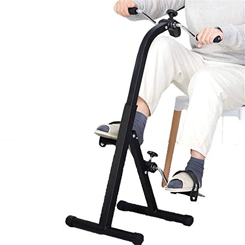 Mini-Bike Heimtrainer Bewegungstrainer Pedaltrainer Trainingsgerät Fitnessgerät Mit LCD-Monitor Einstellbarer Widerstand Fahrradtrainer