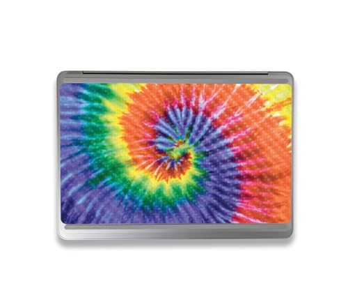 Image of MightySkins Carbon Fiber Skin Compatible with Microsoft Surface Laptop Studio 2 (2023) Full Wrap Kit - Tie Dye Spiral | Protective Durable Textured Carbon Fiber Finish | Made in The USA