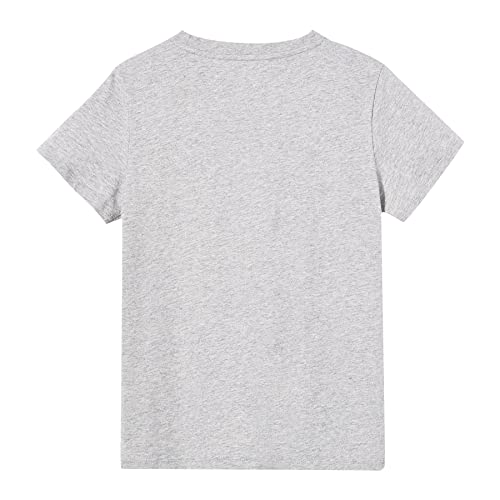 Kids Short Sleeve T-Shirt Youth Soft Tee Crewneck Cotton T Shirts for Boys and Girls Size 3-12 Years2