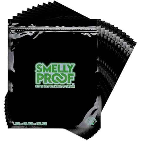 Smelly Proof Resealable Bags for Food Cover