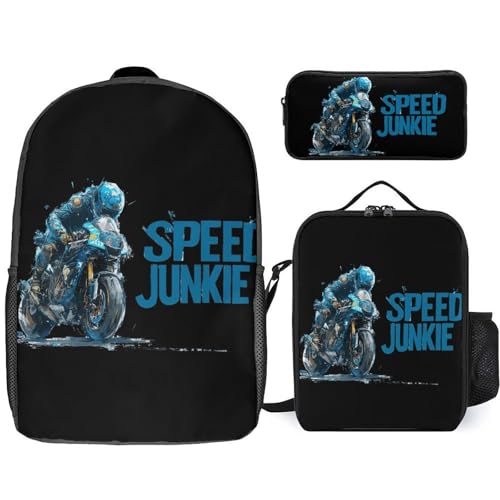 Speed Junkie Bike Superbike Backpack Computer Laptop Travel