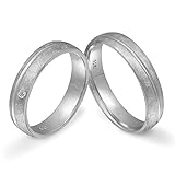 verlobungsring trauring set ⇒ 925 Sterling Silber 2 Freundschaftsringe, Verlobungsringe. Damenring mit Stein. Nur Innengravur möglich. ♥