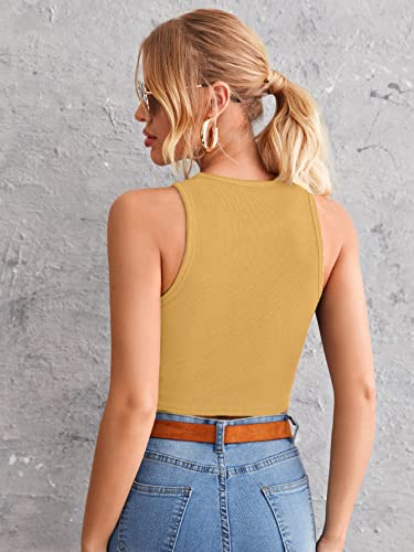Image of Leriya Fashion Women's & Girls' Solid Asymmetrical Round Neck Cotton & Rayon Crop Top