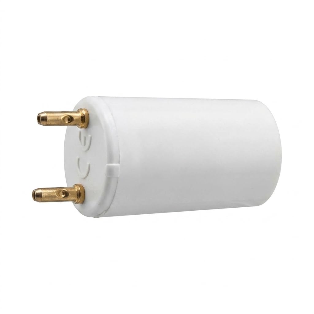 Yunmeryker Embedded Installation Fluorescent Lamp Adapter, T8 to G5-pin Converter for DIY Lighting, G13 to G5 Non-Shunted Tube Light Adapter, Single Piece