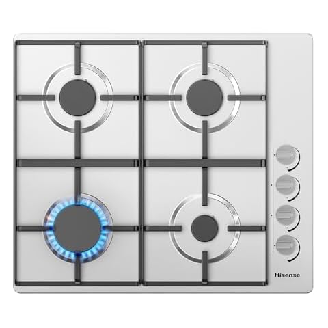 Hisense GM642XHS Built-in Gas Hob with 4 Burners Cover