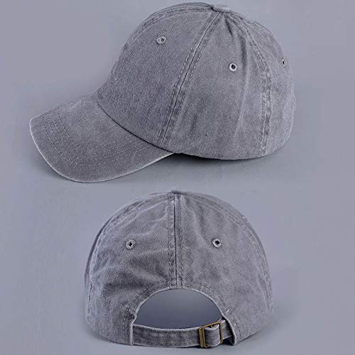 Kids Baby Girls Hat Washed Baseball Cap Cotton Solid Sun Hats For Children Grey And Pink #TOP5