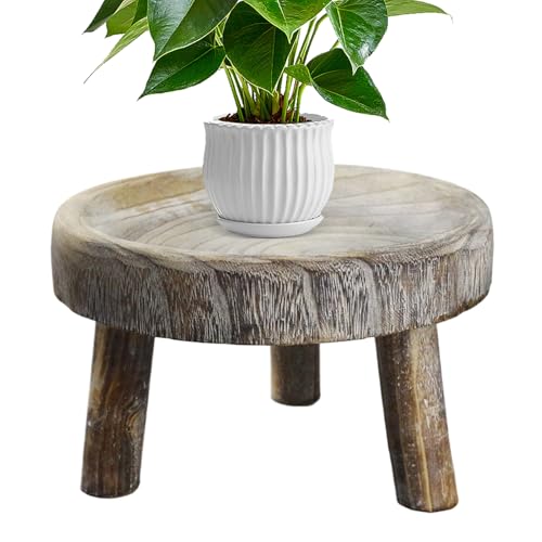 Soportes De Plantas De Interior De Madera - Banco Elevador Para Macetas Florales,Banco Macetero De Madera Para Terraza, Balcón, Salón Y Jardín