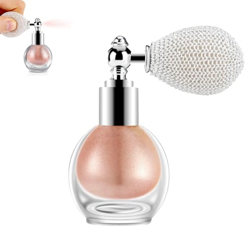 Spray Purpurina Cuerpo, Spray en Polvo con Brillo para Cabello Cara Cosmética Corporal, Secado Rápido Impermeable Spray de Purpurina Corporal, Para Navidad Festival, Mascarada, Make-up, Club, Marrón