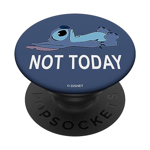 Disney Lilo & Stitch Not Today Stitch PopSockets PopGrip Adhesivo