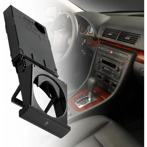 Porte-gobelets rétractable Audi A4 A6 support pliable extensible pour canette et café - 4