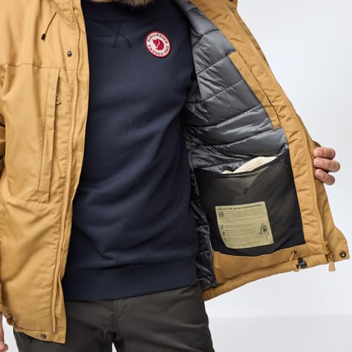 Fjällräven Herren Skogsö Padded Jacke, Dark Oak, XL
