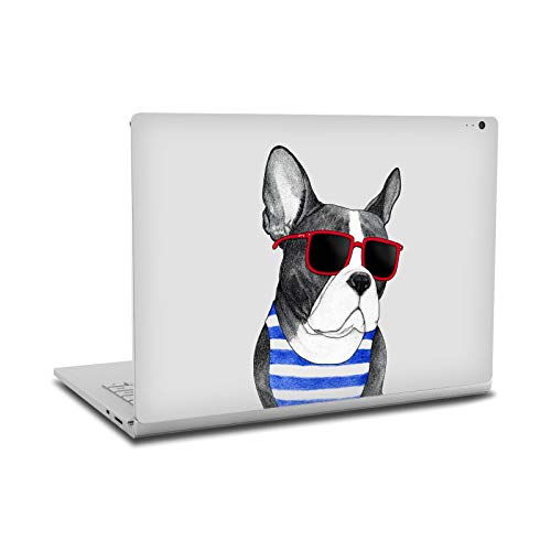Skin Microsoft Surface Book 2 vinyle autocollant chien Head Case