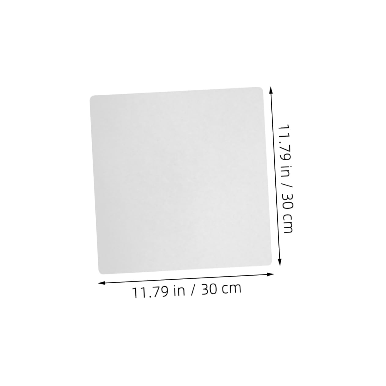 FUNOMOCYA Qualitative Filter Paper Sheets 30 Pack Large Size for Experimental Filtration