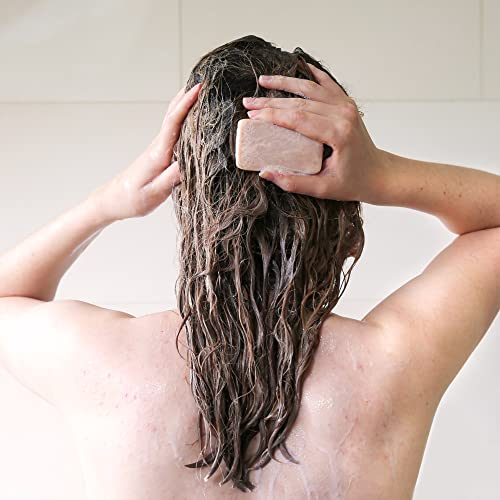 Eco Warrior Deeply Nourishing Shampoo Bar - Vegan, Cruelty Free, No SLS or Parabens, Pink Clay With Pure Orange & Ginger Essential Oils to Promote Healthy Hair - Natural Eco Friendly Shampoo - 100g - Image 7