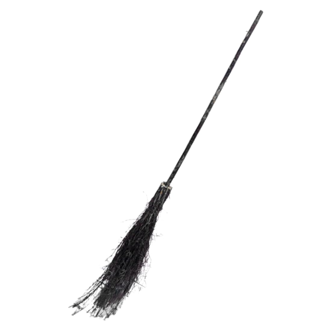 Traditional Besom Broom, Entirely Handmade from Birch Twigs with Hazel Wood Handle - Ideal for Halloween as a Witches Broomstick - Great for Garden, Patio, Yard Sweeping