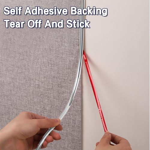 Zierleisten Selbstklebend Wand 5M X 6MM Chrom Zierleiste Selbstklebend Silber Edelstahl Wandleisten Mit Schutzfolie wasserdichte für Wand Tür Decke Möbel Auto