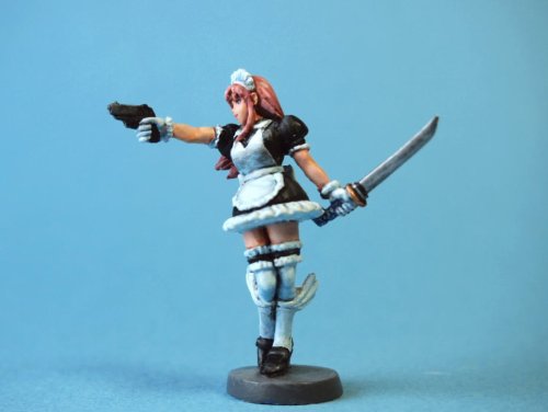 【ロマンチックウォリアー】メタルフィギュア Amazon.co.jp: オーロラモデル 「メイドウォリアー」メタル