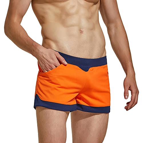 Men's Casual Lounge Boxer Shorts Soft Pajama Shorts Sleep Bottom Sleepwear Underwear2