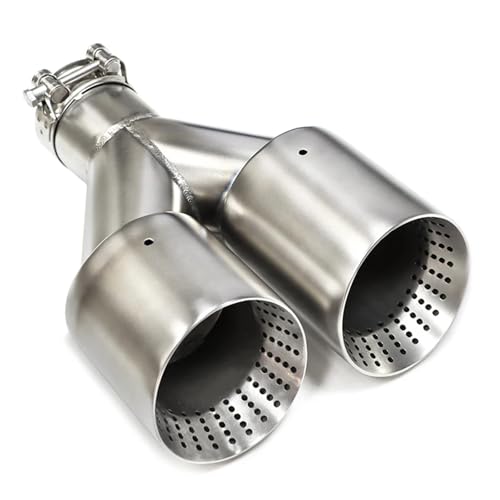 Tuyaux d'échappement double sortie 101mm universel pour Golf 7