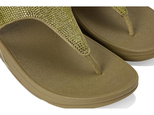 Image of FitFlop Women's Lulu Crystal Embellished Toe-Post Sandals