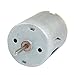 8000RPM 9V 68mA High Torque Magnetic Cylindrical Mini DC Motor Silver