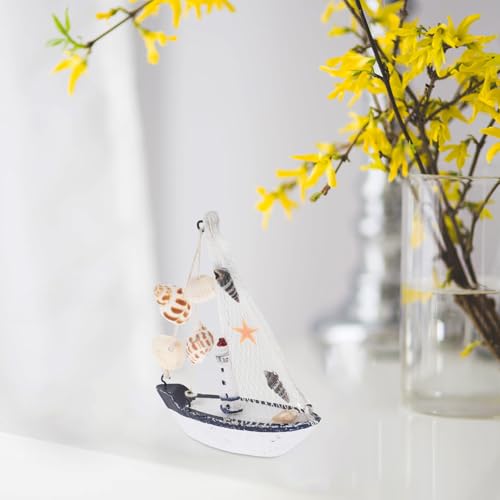 Barcos de madera decorativos para dar un toque náutico al dormitorio y baño 4