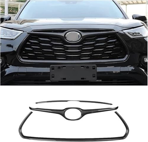 Cadre de calandre pour Toyota Highlander 2020-2023 finition chrome premium - 2