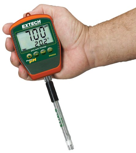 Image of Extech PH220-S Palm pH Meter with Stick Electrode