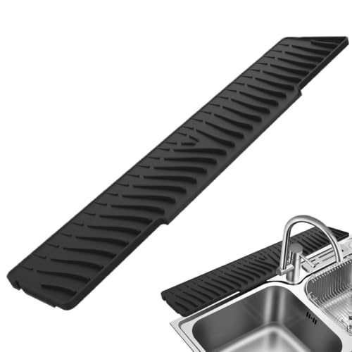 Protector contra salpicaduras de silicona de 22.8" para una cocina limpia y ordenada 7