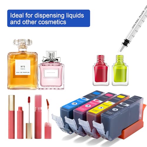 20 Stück Spritze 1 ml Spritzen Kolostrum Spritze Kolostrum Sammler Kunststoffspritzen mit Kappen Ohne Nadel für Nachfüllen und Messen von Flüssigkeiten wissenschaftliche Labors Tierfütterung