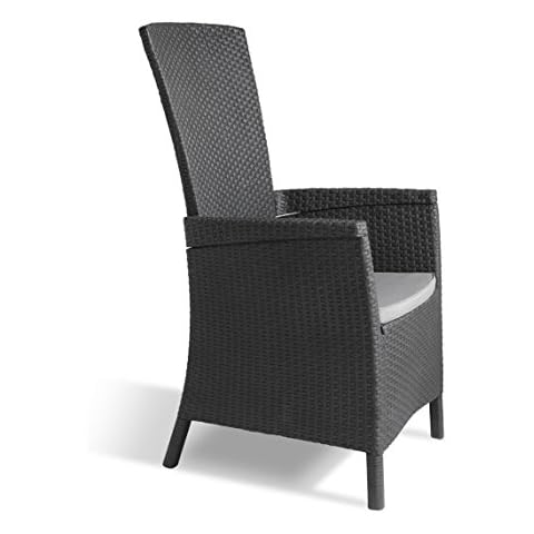 Keter Allibert Vermont Garden Chair with Cushion Cover
