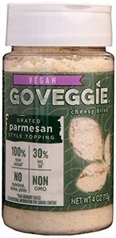Amazon Co Jp Go Veggie ヴィーガン パルメザンチーズ トッピング ピザ サラダ スープなどトッピングに Vegan Parmesan Cheese 4oz 海外直送品 並行輸入品 食品 飲料 お酒