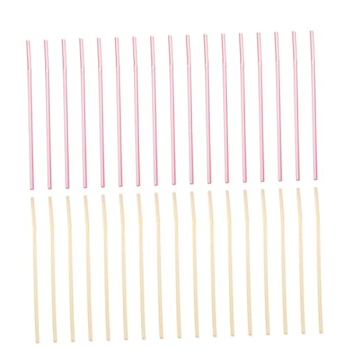 Pitillos plásticos flexibles 600 pcs multicolor miniatura 1