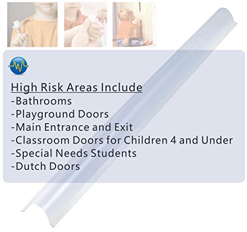 Ailuoqi Finger Pinch Protector Guards For Home, Inside, Outside, Flush Door Hinges, Gates And Pivot Doors. Door Shield Guards For Baby Proofing, Kids. Roll-Up Design 47.2"H, 6.7"W #TOP5