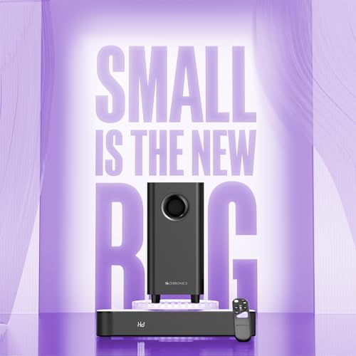 Image of Zebronics 2026 Launch 320W Soundbar with Dolby Atmos, DTS X, 13.33cm Subwoofer, Powerful Bass, LED Display, Bluetooth v5.3, HDMI eARC, Optical in, AUX, USB, Remote Control (Juke Bar 9580C)