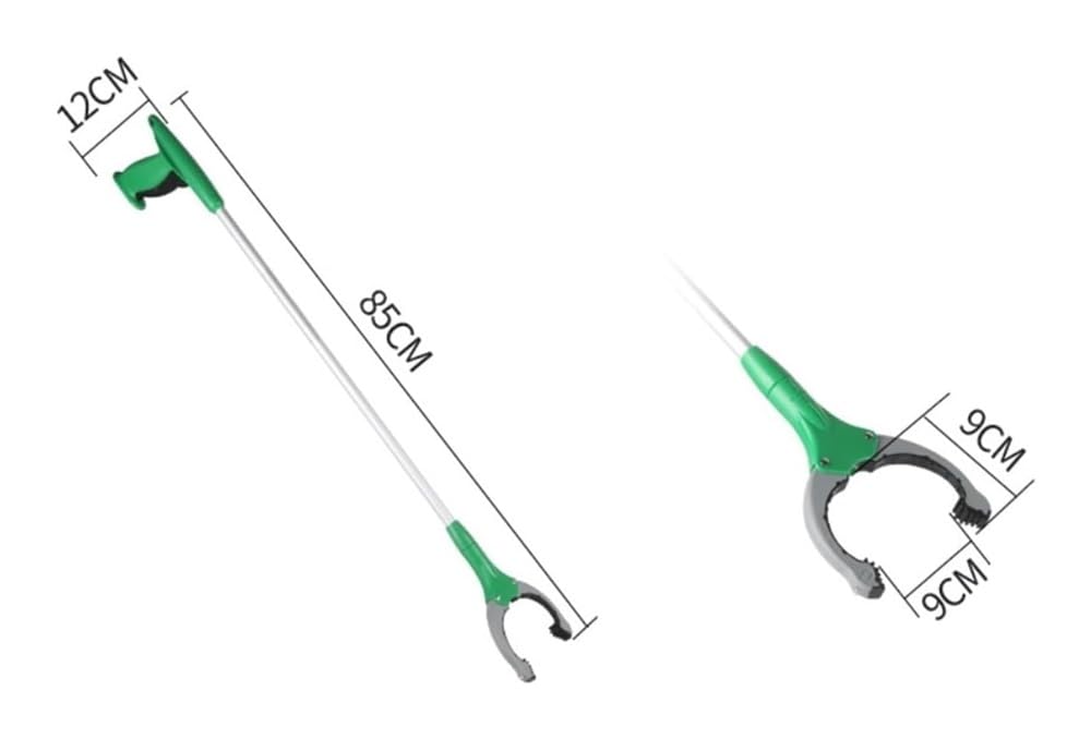 Pinza telescopica, Pinza raccogli Oggetti, Raccoglitore di rifiuti con Impugnatura Magnetica, for ausili di raggiungimento, Pinza for Erbacce