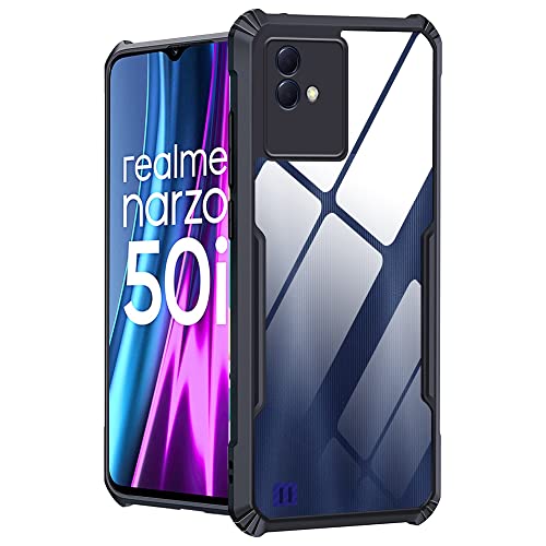 AmazonBasics TPU Shockproof Drop Protection Camera Protection Back Cover Case For Realme Narzo 50I - (Sides Black/Back Transparent) (B0BTTGNYSN) Amazon Price History, Amazon Price Tracker