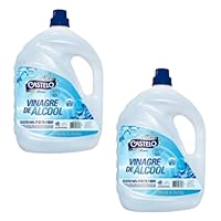 2 Vinagres de Alcool Castelo 5 litros 6% - 10 Litros