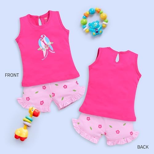 Image of LuvLap Baby Girls Sleeveless Top CoSet Girls