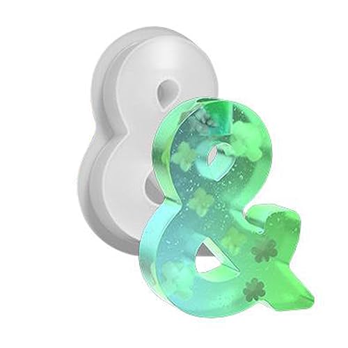Molde de silicona para velas, 1-8 y números, molde de silicona, portavelas, molde de silicona,...