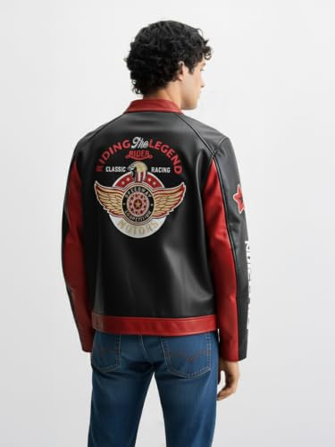 THE INDIAN GARAGE CO Mens Red Jacket - Image 3