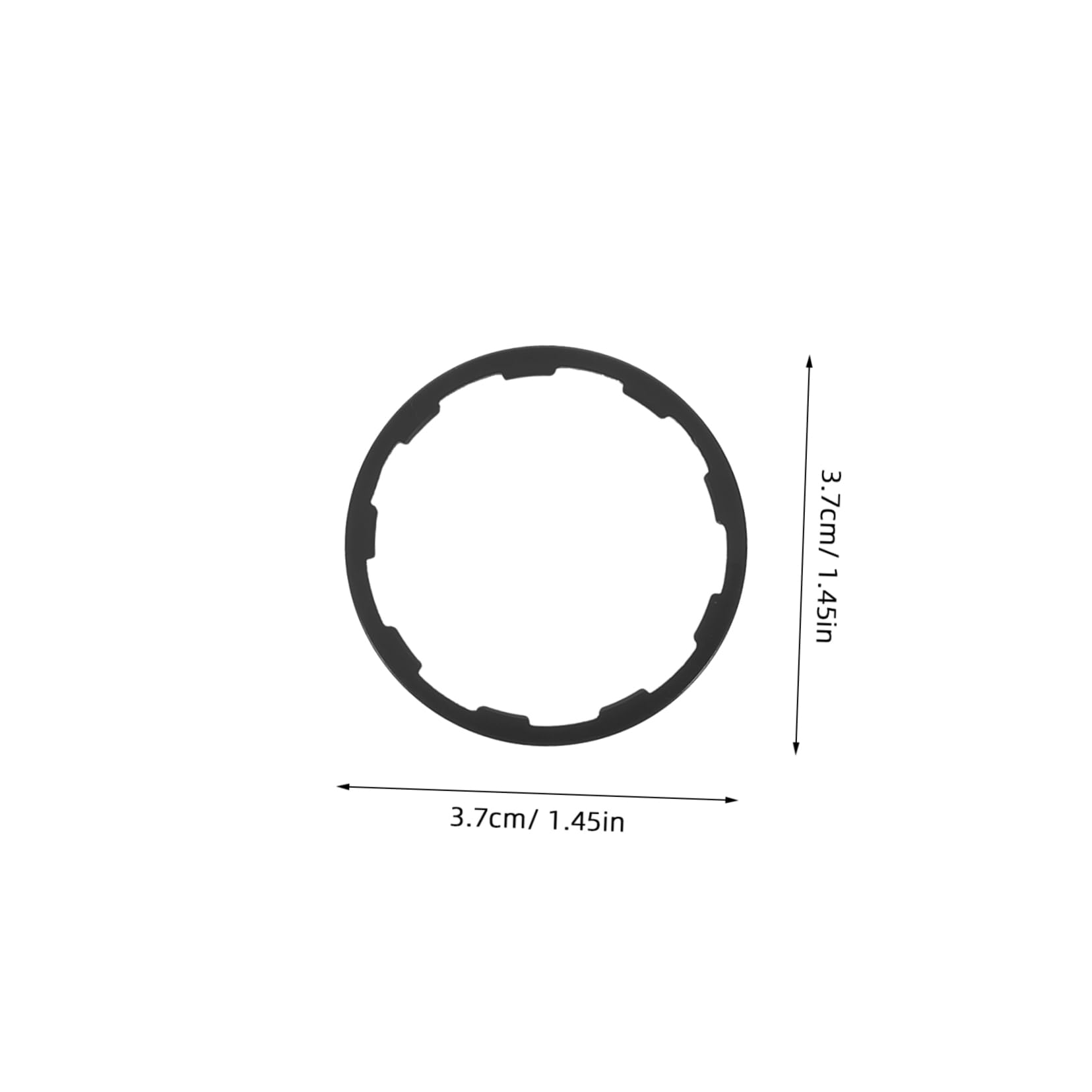 Hemoton 3pcs Bicycle Flywheel Cassette Gasket Replacement Spacers for Mountain Road Bikes Easy Installation Compatibility Tailored Comfort Adjustments Durable Design